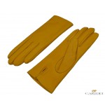 Guanto donna in vera pelle nappa foderato in cashmere.